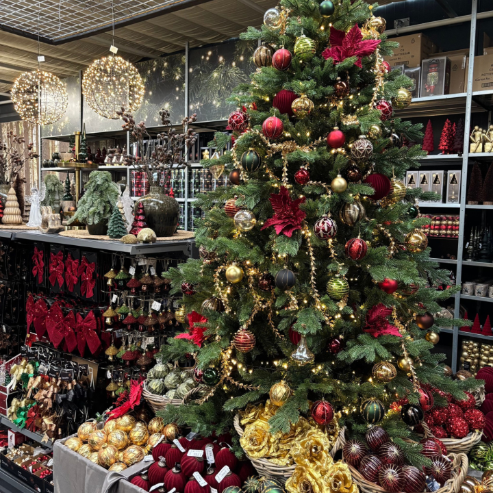 Kerstversiering van GroenRijk Beneden Leeuwen!