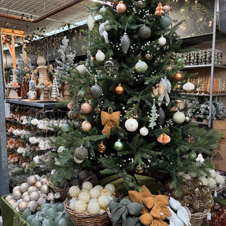 Kerstversiering van GroenRijk Beneden Leeuwen!