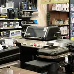 Onze barbecue-afdeling!