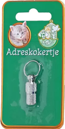 Adreskoker poes chrome 22mm