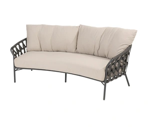 Albareto organic living bench 2.5 seater with 3 cushions - afbeelding 1