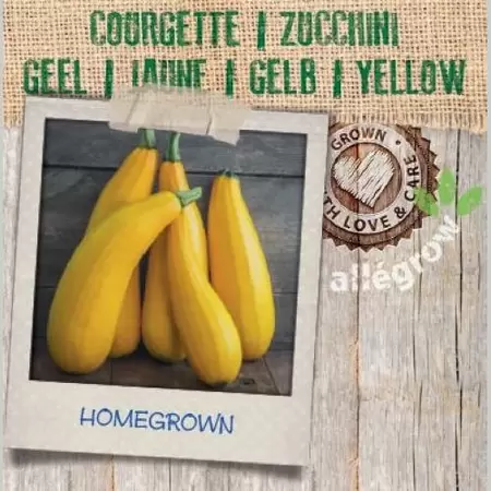 ALLEGROW Gele Courgette - afbeelding 2