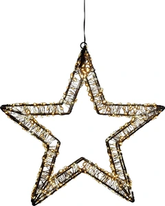 ANNA'S COLLECTION 3d ster metaal 800led 36x3cm luxery - afbeelding 2