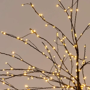 ANNA'S COLLECTION Boom 1000led classic fl. h150cm zwt - afbeelding 3