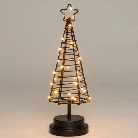 ANNA'S COLLECTION Boom 3d zwart/koper 30l/h30cm cl bo - afbeelding 3