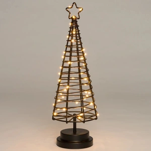 ANNA'S COLLECTION Boom 3d zwart/koper 60l/h36cm cl bo - afbeelding 2