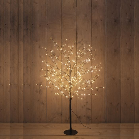 ANNA'S COLLECTION Boom 600led classic fl. h120cm zwrt - afbeelding 1