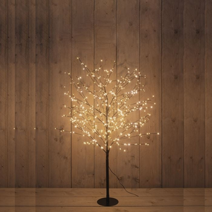 ANNA'S COLLECTION Boom 600led classic fl. h120cm zwrt - afbeelding 1