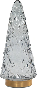 ANNA'S COLLECTION Boom glas h28.5cm grijs/gd bo - afbeelding 2