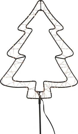 ANNA'S COLLECTION Boom/steker zw b24h100cm 40l cl ip4 - afbeelding 2