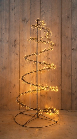 ANNA'S COLLECTION Boom swirl cluster 684led h1.6m cw - afbeelding 1