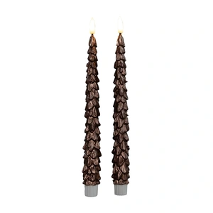 ANNA'S COLLECTION Dinerkaars kerstboom 27cm brons - afbeelding 2