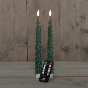 ANNA'S COLLECTION Dinerkaars kerstboom 27cm jade grn - afbeelding 1