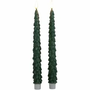 ANNA'S COLLECTION Dinerkaars kerstboom 27cm jade grn - afbeelding 2