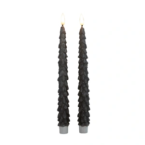 ANNA'S COLLECTION Dinerkaars kerstboom 27cm taupe - afbeelding 2