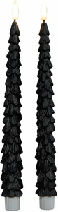 ANNA'S COLLECTION Dinerkaars kerstboom 27cm zwart - afbeelding 2