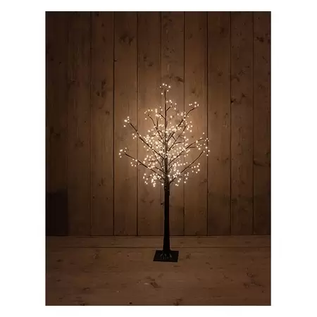 ANNA'S COLLECTION Eikenboom zwart 360l/h120cm ww