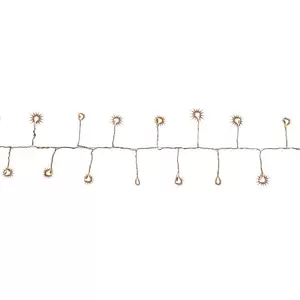 ANNA'S COLLECTION Ivy zilverdraad 400l, l9mtr warmwit - afbeelding 2