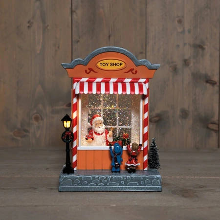 ANNA'S COLLECTION Kadowinkel led 18x13x22cm oranje - afbeelding 1