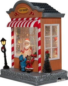 ANNA'S COLLECTION Kadowinkel led 18x13x22cm oranje - afbeelding 2