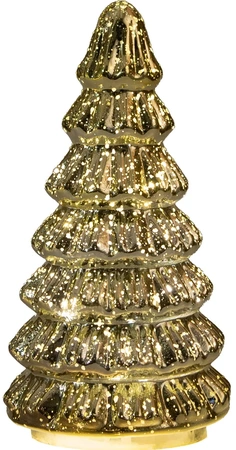 ANNA'S COLLECTION Kerstboom 10led 18.5x9.5cm goud - afbeelding 2