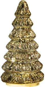 ANNA'S COLLECTION Kerstboom 10led 18.5x9.5cm goud - afbeelding 2
