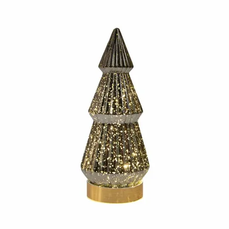 ANNA'S COLLECTION Kerstboom 10led 23.5x10cm antr - afbeelding 2
