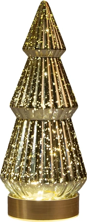 ANNA'S COLLECTION Kerstboom 10led 23.5x10cm goud - afbeelding 2