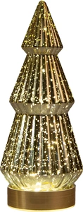 ANNA'S COLLECTION Kerstboom 10led 23.5x10cm goud - afbeelding 2