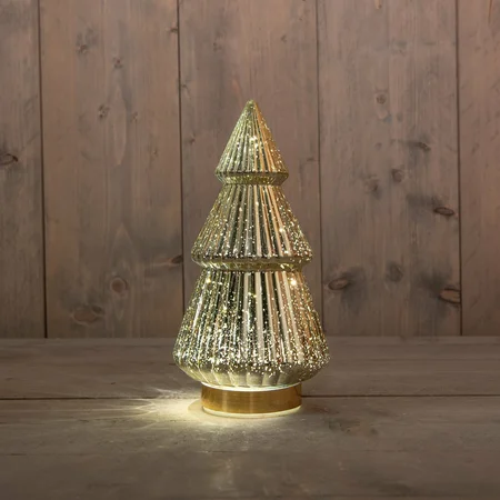 ANNA'S COLLECTION Kerstboom 10led 28.5x15cm goud