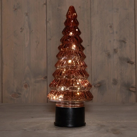 ANNA'S COLLECTION Kerstboom draaiend led 35x13cm brdx - afbeelding 1