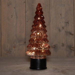 ANNA'S COLLECTION Kerstboom draaiend led 35x13cm brdx - afbeelding 1