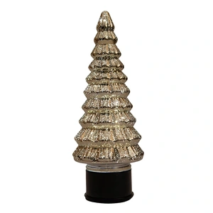 ANNA'S COLLECTION Kerstboom draaiend led 35x13cm goud - afbeelding 2