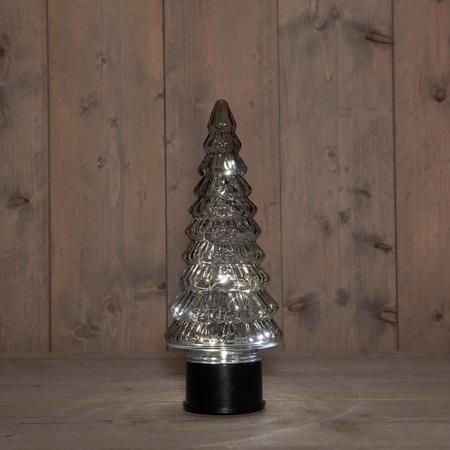 ANNA'S COLLECTION Kerstboom draaiend led 35x13cm grs - afbeelding 1