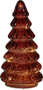 ANNA'S COLLECTION Kerstboom glas 18.5x9cm brdx - afbeelding 2