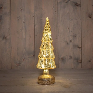 ANNA'S COLLECTION Kerstboom glas 33x11cm goud