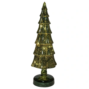 ANNA'S COLLECTION Kerstboom glas 33x11cm groen - afbeelding 2