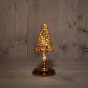 ANNA'S COLLECTION Kerstboom op stam h20.5cm brn
