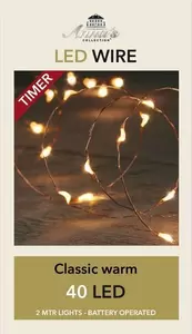 ANNA'S COLLECTION Koperdraad 40l, l2mtr 6/18h timer bo