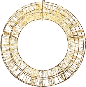 ANNA'S COLLECTION Krans metaal 1800led 58x12cm cw - afbeelding 2