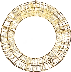 ANNA'S COLLECTION Krans metaal 1800led 58x12cm luxery - afbeelding 2