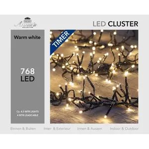 ANNA'S COLLECTION Clusterverl 768l/l4.5m warmwit - afbeelding 1