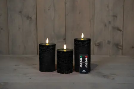 ANNA'S COLLECTION Ledkaars 3d.vlam+ab s3 zwart