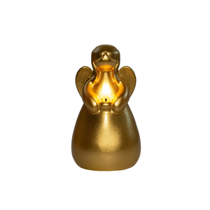 ANNA'S COLLECTION Ledkaars engel 3d.vlam goud - afbeelding 2