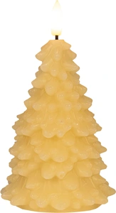 ANNA'S COLLECTION Ledkaars kerstboom 3d h15cm ivoor - afbeelding 2