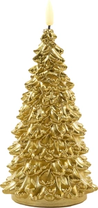 ANNA'S COLLECTION Ledkaars kerstboom 3d h20cm goud - afbeelding 2