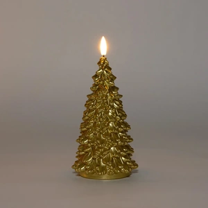 ANNA'S COLLECTION Ledkaars kerstboom 3d h20cm goud - afbeelding 3