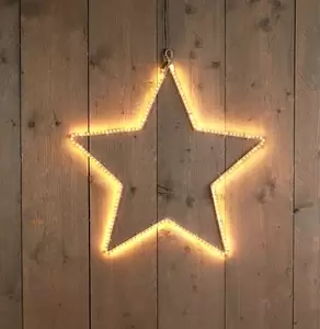 ANNA'S COLLECTION Smd hang/ster h55cm 180led warmwit - afbeelding 2