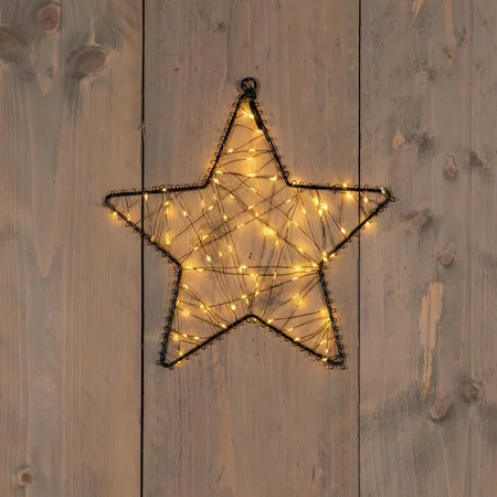 ANNA'S COLLECTION Ster 100led op batterij 26cm cw