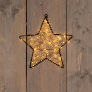 ANNA'S COLLECTION Ster 100led op batterij 26cm cw